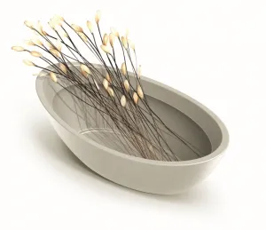 Prosperplast Kvetináč Arias Oval pieskový, variant 40 cm