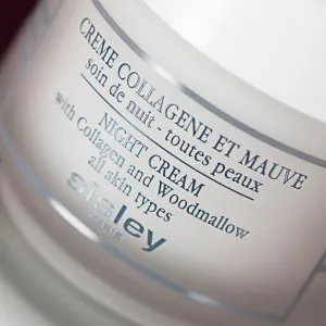 Sisley Night Cream with Collagen and Woodmallow spevňujúci nočný krém proti vráskam s kolagénom 50 ml