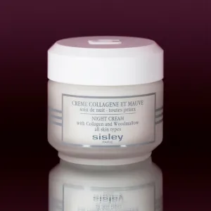 Sisley Night Cream with Collagen and Woodmallow spevňujúci nočný krém proti vráskam s kolagénom 50 ml
