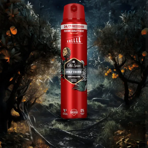 Old Spice Wolfthorn dezodorant v spreji pre mužov 250 ml