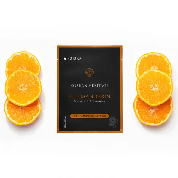 KORIKA KOREAN SKIN CARE ROUTINE SET OF 3 BRIGHTENING SHEET MASKS sada pre rozjasnenie pleti