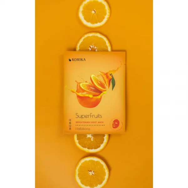 KORIKA KOREAN SKIN CARE ROUTINE SET OF 3 BRIGHTENING SHEET MASKS sada pre rozjasnenie pleti