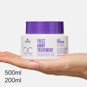 Schwarzkopf Professional BC Bonacure Frizz Away Treatment maska pre nepoddajné a krepovité vlasy 200 ml