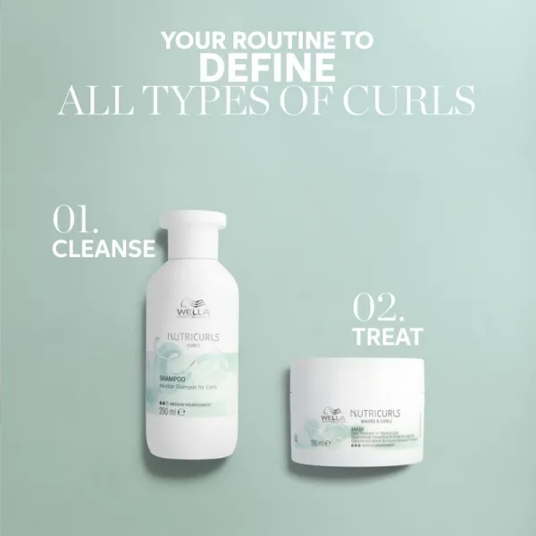 Wella Professionals Nutricurls Curls jemný micelárny šampón pre kučeravé vlasy 1000 ml