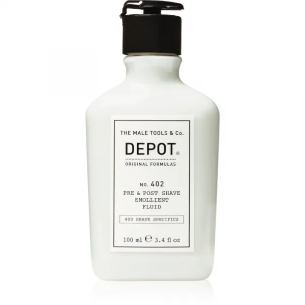 DEPOT 400 SHAVE SPECIFICS NO. 402 PRE & POST SHAVE EMOLLIENT FLUID balzam po holení 100 ml