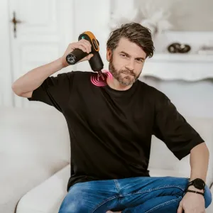 Medivon Gun Vital masážna pištoľ s príslušenstvom 1 ks