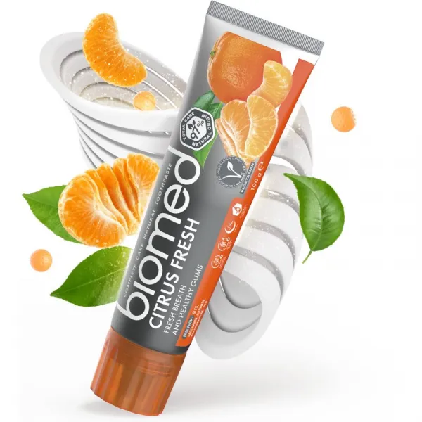 Biomed Citrus Fresh Zubná pasta pre ochranu ďasien 100 g