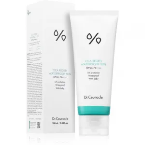 Dr.Ceuracle Cica Regen Waterproof Sun vodeodolný opaľovací krém na tvár SPF 50+ 100 ml