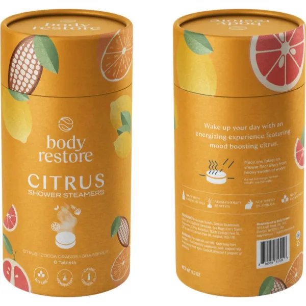 Body Restore Citrus Shower Steamers tablety do sprchy 6 ks