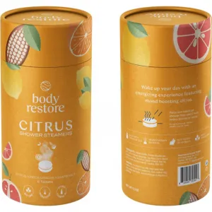 Body Restore Citrus Shower Steamers tablety do sprchy 6 ks