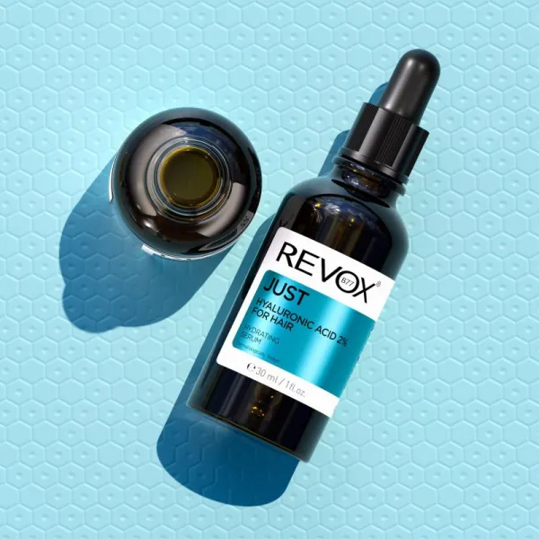Revox B77 JUST Hyaluronic Acid 2% for Hair hydratačné sérum na vlasy a vlasovú pokožku 30 ml