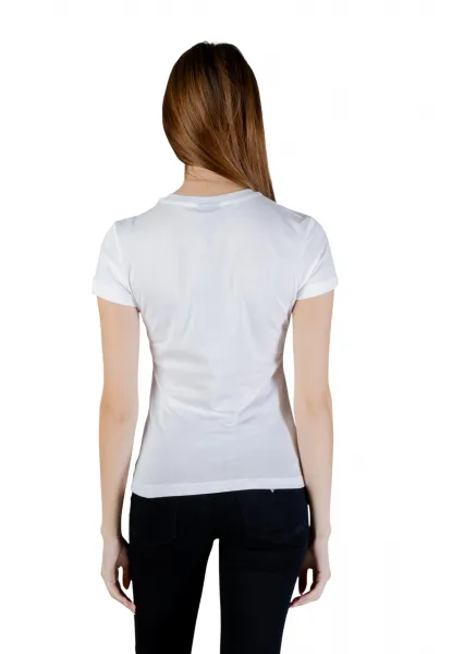 Tričko Karl Lagerfeld Jeans Klj Slim Ss Reflection Tee White