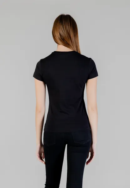 Tričko Karl Lagerfeld Jeans Klj Slim Ss Reflection Tee Black