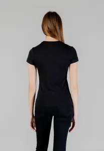 Tričko Karl Lagerfeld Jeans Klj Slim Ss Reflection Tee Black