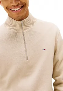 Tommy Hilfiger pánsky sveter s polovičným zipsom