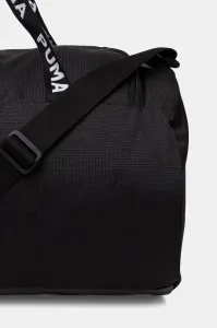 Puma AT ESSENTIALS BARREL BAG Dámska športová taška, čierna, veľkosť