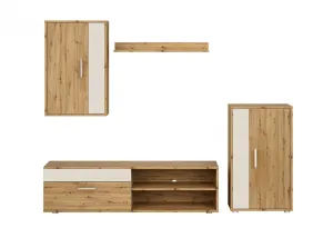 HALMAR Sada obývacího nábytku Benson dub artisan/kašmír