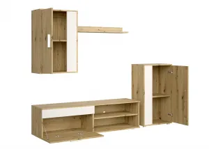 HALMAR Sada obývacího nábytku Benson dub artisan/kašmír