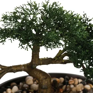 ATMOSPHERA Umelá rastlina v kvetináči BONSAI 23 cm zelená