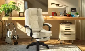 ErgonomickákancelárskastoličkaHC-1031Ecru