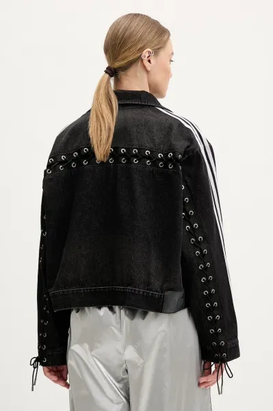 adidas Denim Lacing FB Jacket W "Black" (KS1394)