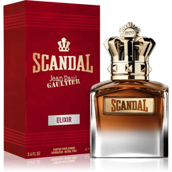Jean Paul Gaultier Scandal Pour Homme Elixir parfém pre mužov 100 ml