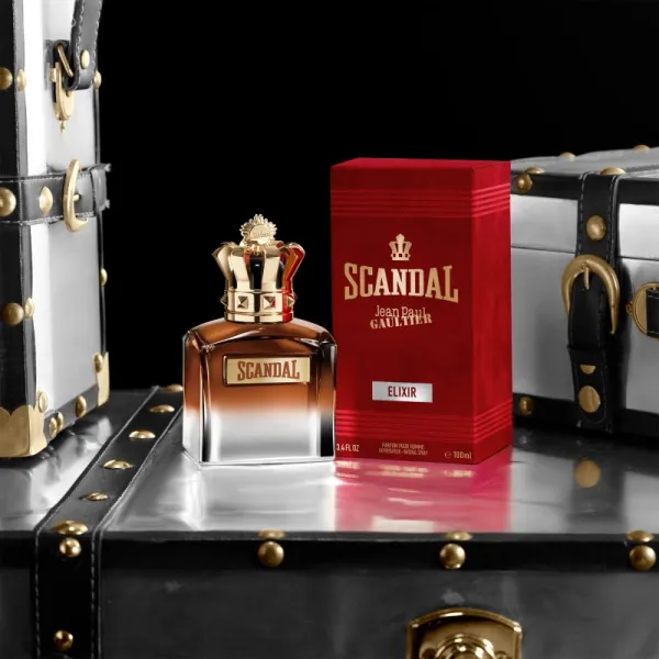 Jean Paul Gaultier Scandal Pour Homme Elixir parfém pre mužov 150 ml