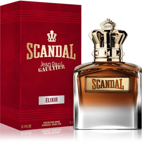 Jean Paul Gaultier Scandal Pour Homme Elixir parfém pre mužov 150 ml