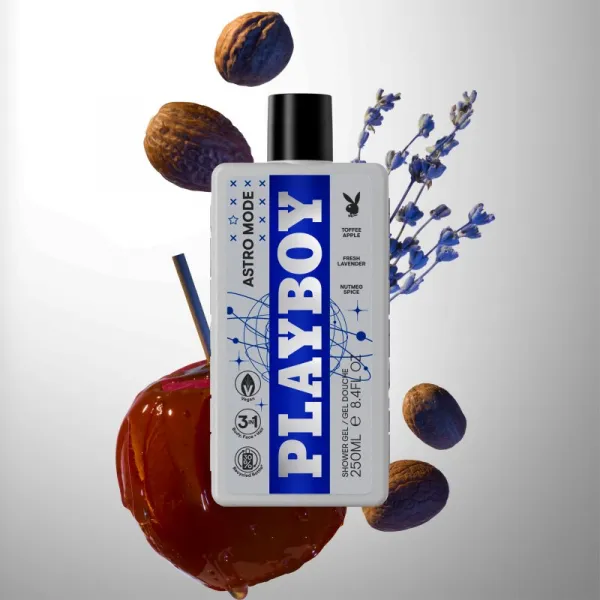 Playboy Astro Mode sprchový gél 3v1 pre mužov 250 ml