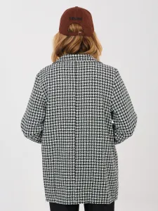 Dámsky kockovaný blazer