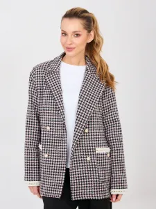 Dámsky kockovaný blazer