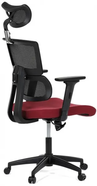 AUTRONIC Kancelárska stolička KA-B1025 BOR, červená, sieťovina