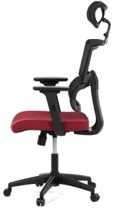 AUTRONIC Kancelárska stolička KA-B1025 BOR, červená, sieťovina