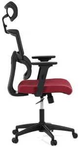 AUTRONIC Kancelárska stolička KA-B1025 BOR, červená, sieťovina