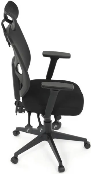 AUTRONIC Kancelárska stolička KA-Q8250 BK, čierne, asynchrónny mechanizmus