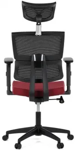AUTRONIC Kancelárska stolička KA-B1025 BOR, červená, sieťovina