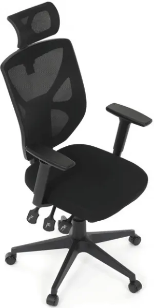AUTRONIC Kancelárska stolička KA-Q8250 BK, čierne, asynchrónny mechanizmus