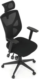 AUTRONIC Kancelárska stolička KA-Q8250 BK, čierne, asynchrónny mechanizmus
