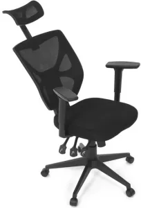 AUTRONIC Kancelárska stolička KA-Q8250 BK, čierne, asynchrónny mechanizmus