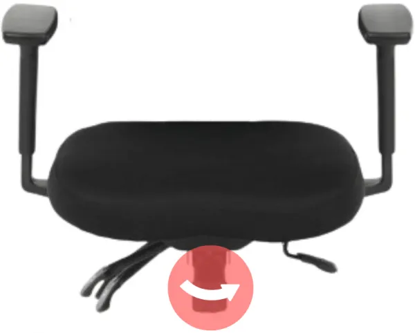 AUTRONIC Kancelárska stolička KA-Q8250 BK, čierne, asynchrónny mechanizmus