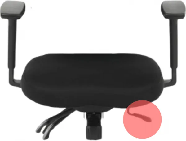 AUTRONIC Kancelárska stolička KA-Q8250 BK, čierne, asynchrónny mechanizmus