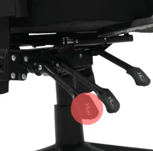 AUTRONIC Kancelárska stolička KA-Q8250 BK, čierne, asynchrónny mechanizmus