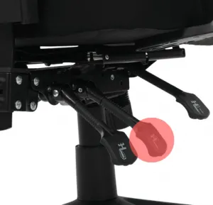 AUTRONIC Kancelárska stolička KA-Q8250 BK, čierne, asynchrónny mechanizmus