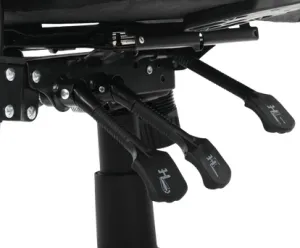 AUTRONIC Kancelárska stolička KA-Q8250 BK, čierne, asynchrónny mechanizmus