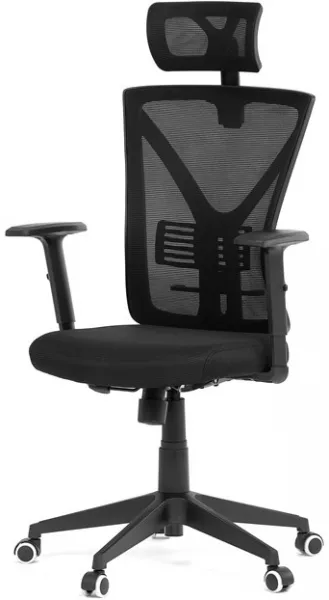 AUTRONIC Kancelárska stolička KA-Q851 BK, čierna, sieťovina