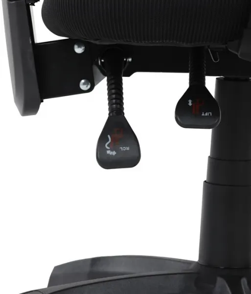 AUTRONIC Kancelárska stolička KA-R215 BK, čierna, sieťovina