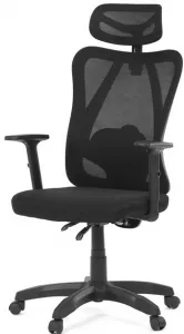 AUTRONIC Kancelárska stolička KA-R215 BK, čierna, sieťovina