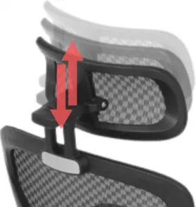 AUTRONIC Kancelárska stolička KA-Q8203 BK, čierne