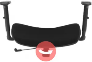 AUTRONIC Kancelárska stolička KA-Q8203 BK, čierne