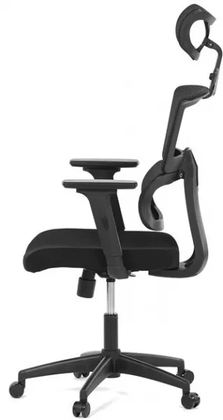 AUTRONIC Kancelárska stolička KA-B1025 BK, čierna, sieťovina
